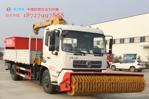 随车吊除雪车