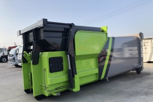 10至22立方压缩式移动垃圾站