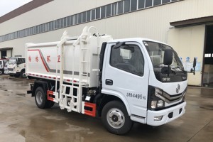 东风6立方挂桶式垃圾车