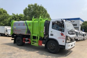 东风10立方自装卸式垃圾车